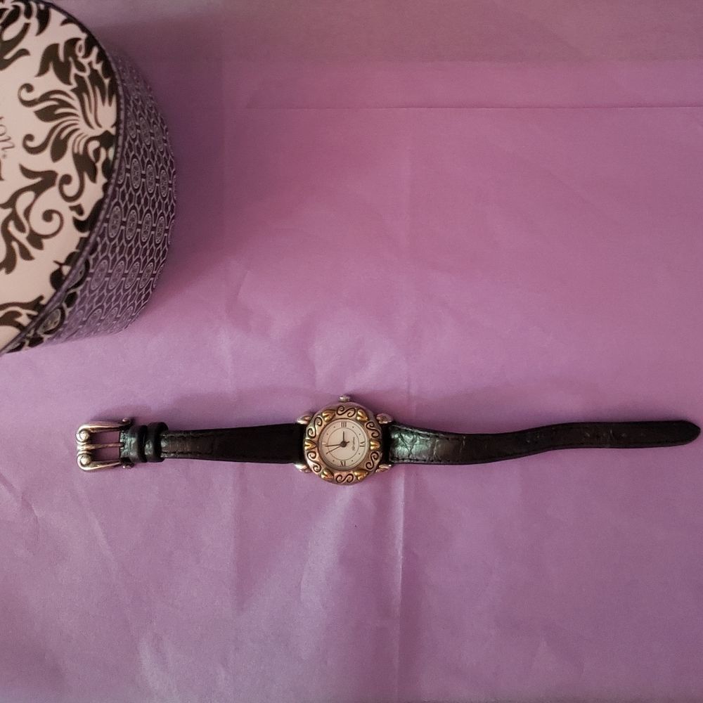 Brighton Sweet SANTA MONICA Leather Strap Watch ๐ - Picture 2 of 12